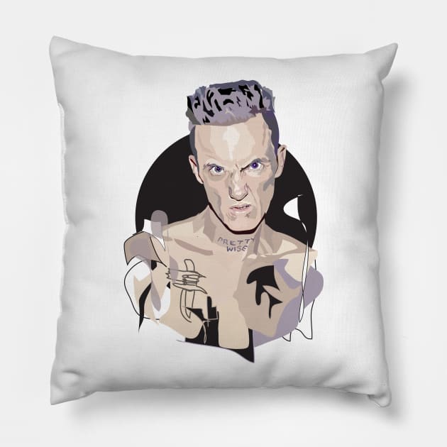 Ninja - Die Antwoord Pillow by annamckay