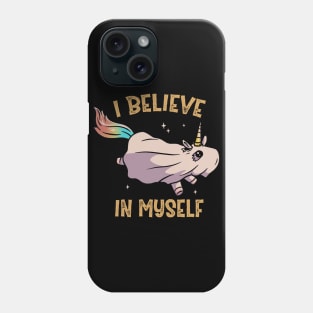 I Believe In Myself Funny Cute Spooky Phone Case