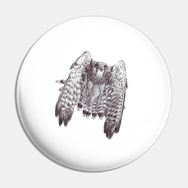 Kestrel Pin by VeriArt