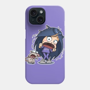 Kitty The Witch Astonished. Phone Case