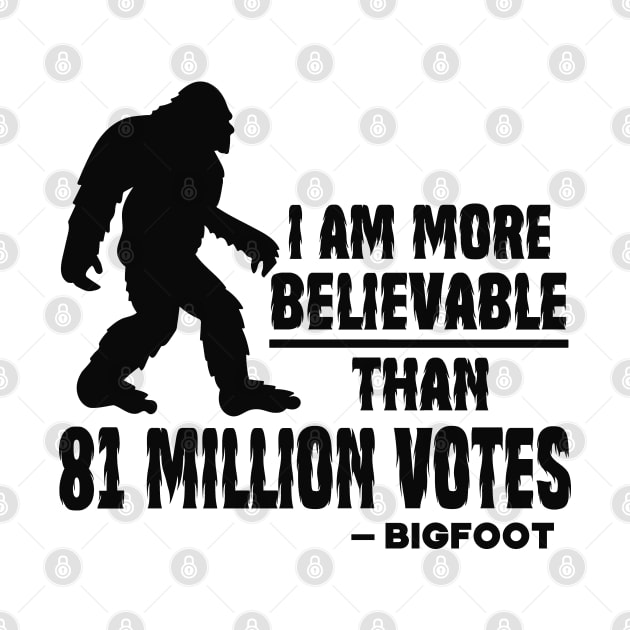 I Am More Believable Than 81 Million Votes by Etopix