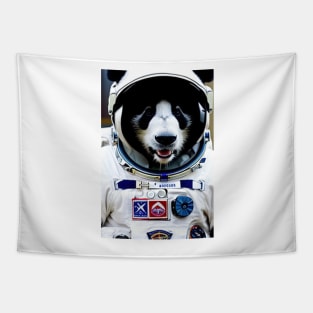 Panda as an astronaut Tapestry