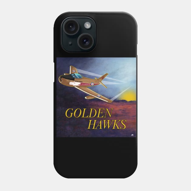 Golden Hawks Memories Phone Case by lytebound