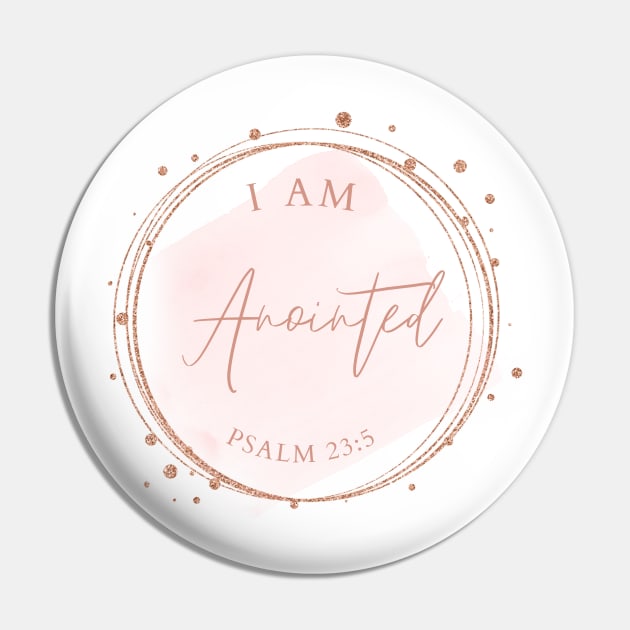 I am anointed Psalm 23:5 Pin by Mission Bear