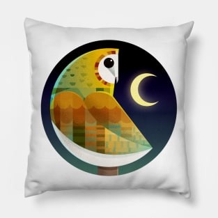 Barn Owl Pillow