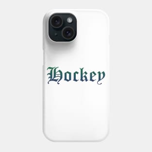 Hockey Gradient Text Phone Case