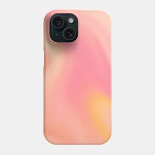 Pink and Orange Gradient Swirl Phone Case