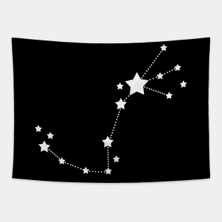 Scorpio Stars Zodiac Constellation Tapestry