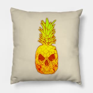 Pineapple Skull Pillow