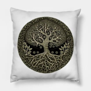 Tree of Life - Designs for a Green Future Pillow