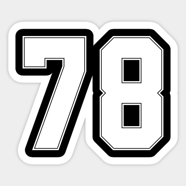 78 jersey number