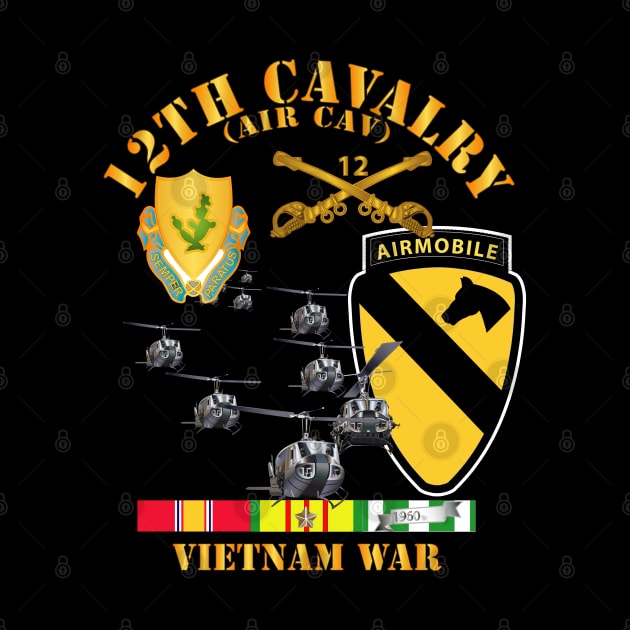 12th Cavalry (Air Cav) - 1st  Cav Division w SVC by twix123844