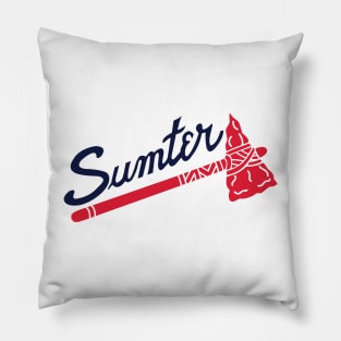 Sumter Braves Pillow