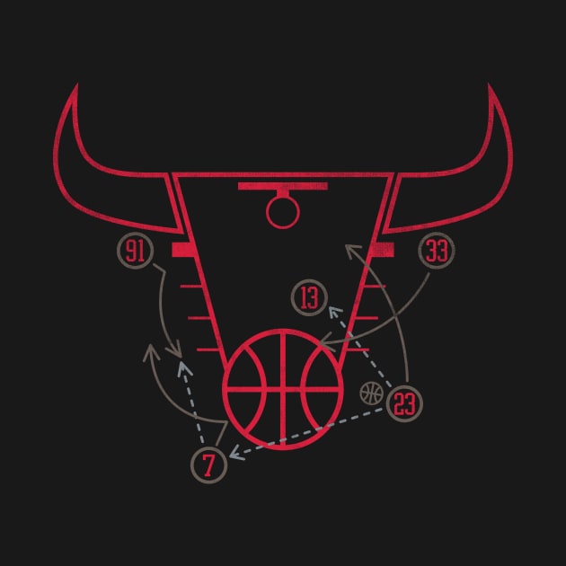 Bulls Play by NeonFlyers