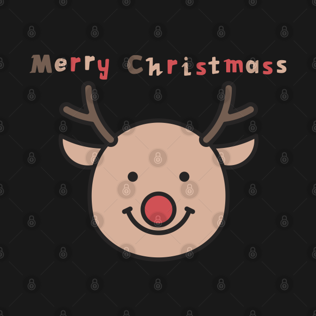 Merry Christmass deer - Christmasshirt - T-Shirt | TeePublic