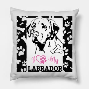 I love my labrador Pillow