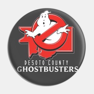 Desoto County Ghostbuters_Main Logo (Light Lettering) Pin