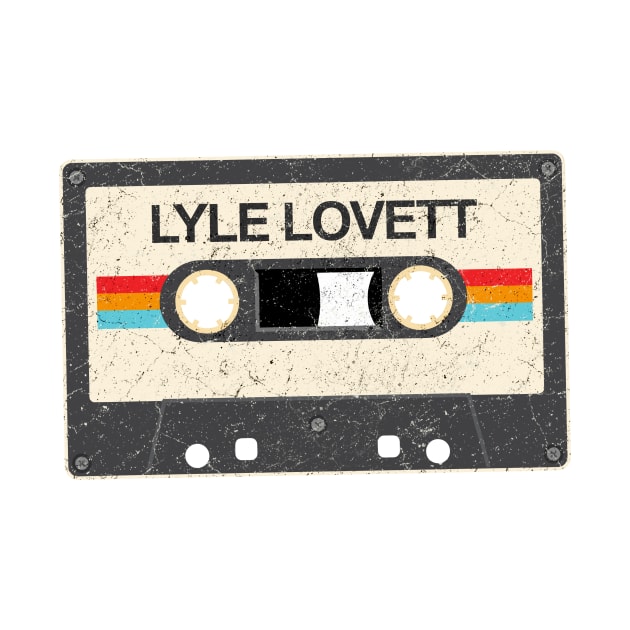 kurniamarga vintage cassette tape Lyle Lovett by kurniamarga.artisticcolorful