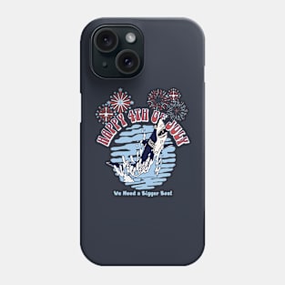 Happy 4th of july shark Phone Case