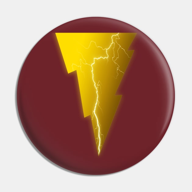 DCEU Shazam Lightning Pin by Ryan