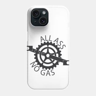 All Ass No Gas Biking and Cycling Phone Case