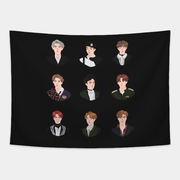 EXO DMUMT Tapestry by maryeaahh