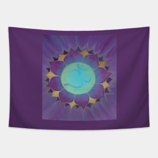 Vishuda, crown chakra Tapestry