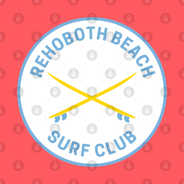 Vintage Rehoboth Beach Delaware Surf Club by fearcity