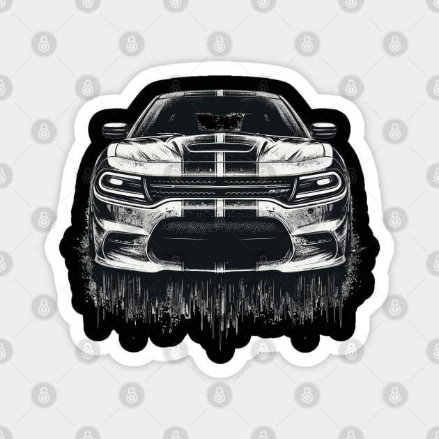 Dodge Charger Magnet by Vehicles-Art