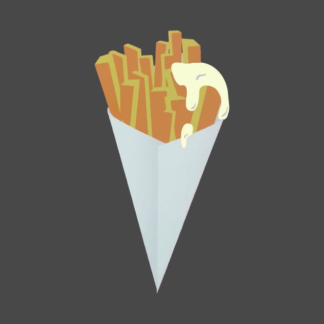 Belgian Fries with Mayonaise by K3rst