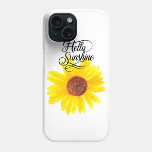hello sunshine Phone Case