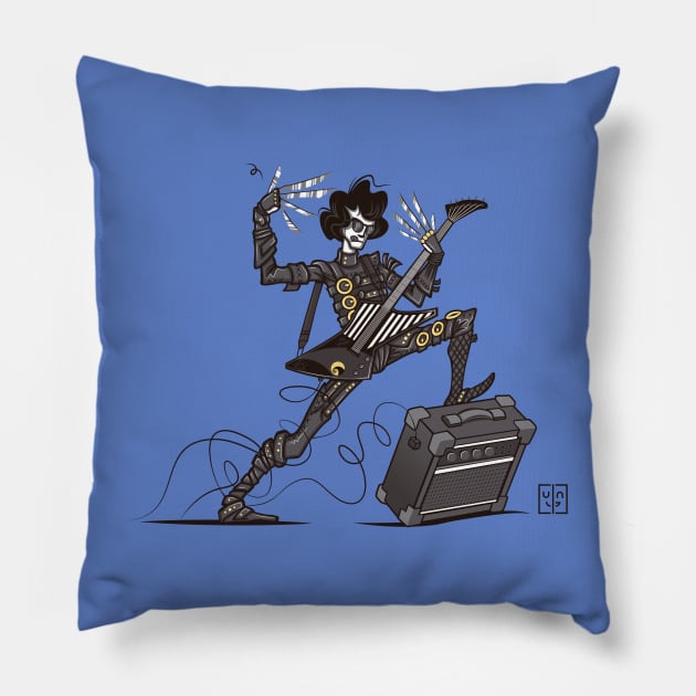 Edward Scissor Bands Pillow by BITICOL