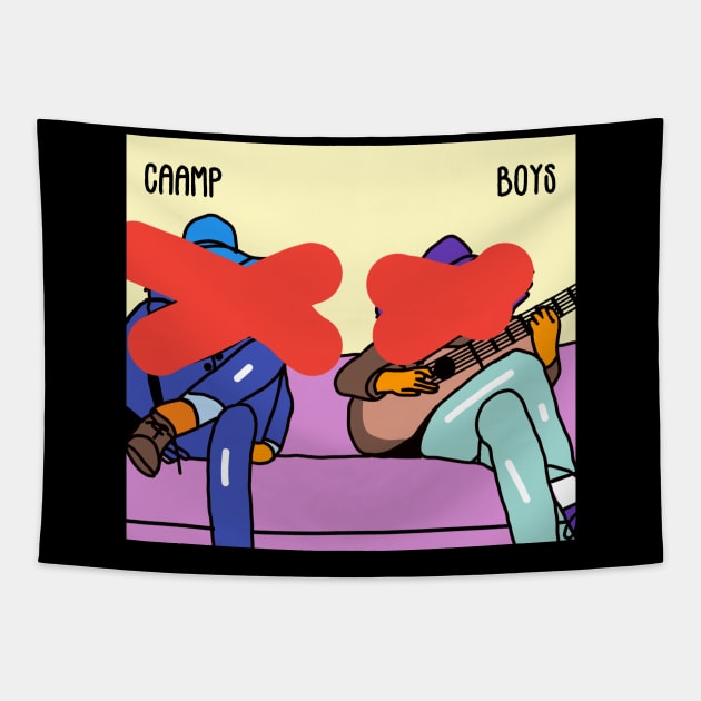 caamp boys Tapestry by Aftizi Family