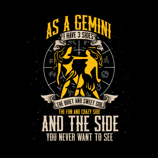 Gemini Astrology Zodiac Signs - Zodiac Signs - Mug | TeePublic