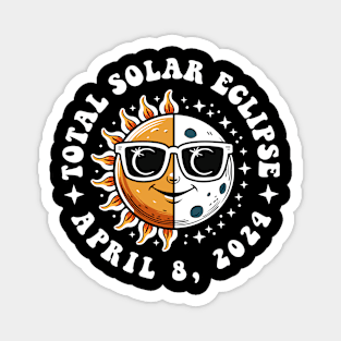 Total Solar Eclipse April 8th 2024 Magnet