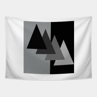 Black and White Blend Tapestry