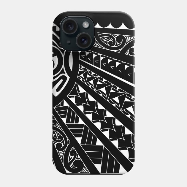 Polynesian sun tiki Phone Case by Tikitattoo