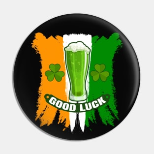 Good Luck-ST Patrick's Day Gifts Pin