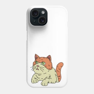 Orange Chubby Cat Phone Case