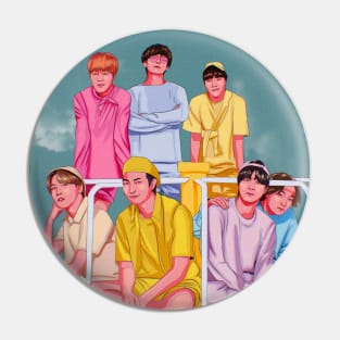 BTS Artwork Pin