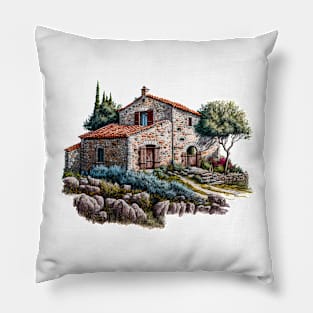 The Mas of Provence Pillow