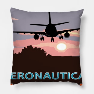 aeronautical engineering, airplane engineer, aerospace design Pillow