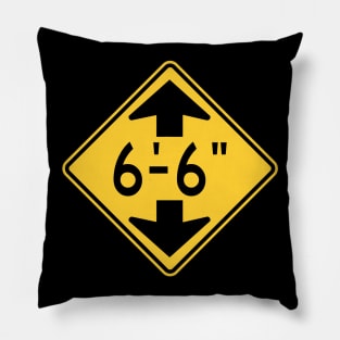 Clearance: 6' 6" Pillow