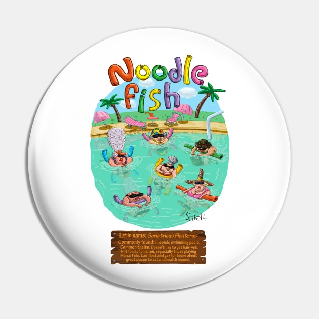 Noodle Fish Pin by macccc8