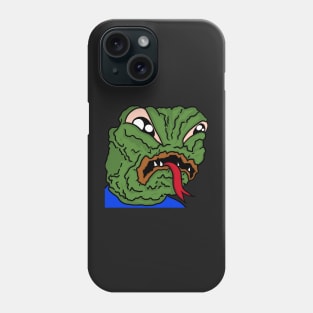 FeelsKckMan disgusted hissing pepe Phone Case