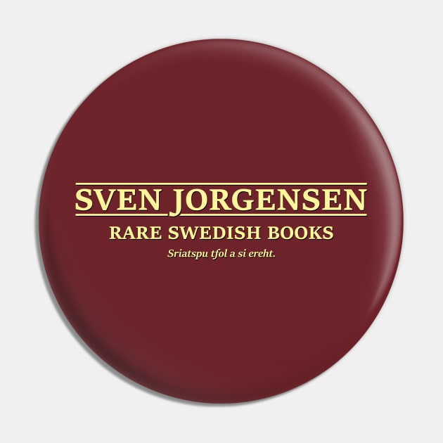 Sven Jorgensen Books Pin by GloopTrekker