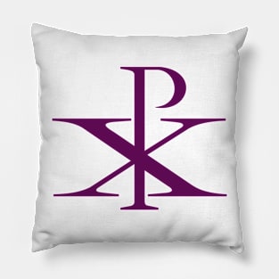 Chrismon (purple) Pillow