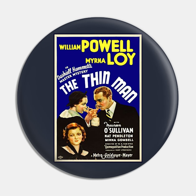 The Thin Man Pin by Vandalay Industries