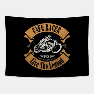 Cafe Racer London (distressed) Tapestry