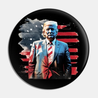 Donald trump president 2024 keep America great Pin